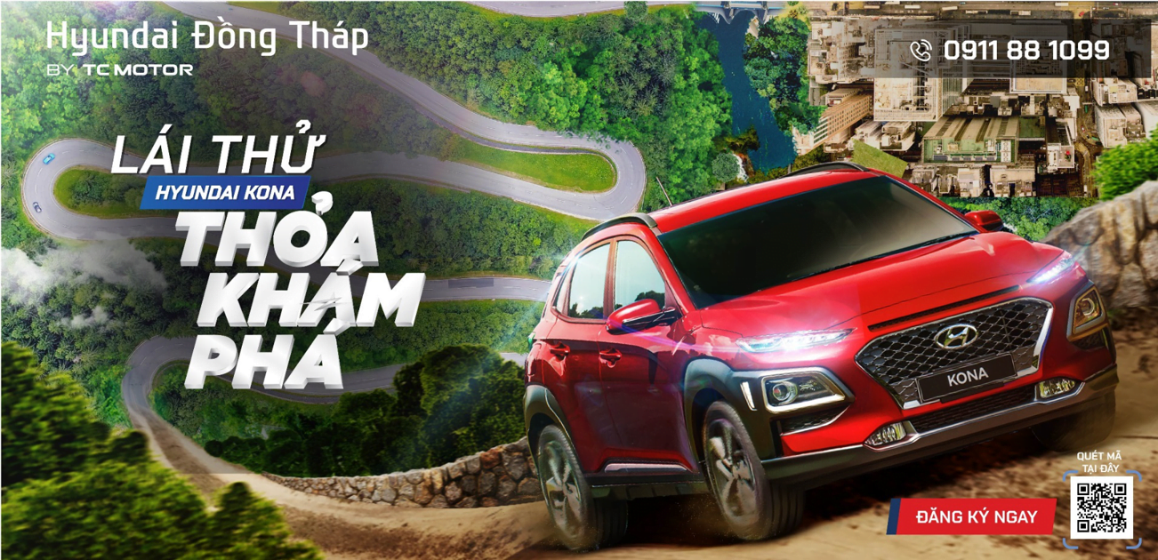 Lái thử hyundai kona thỏa khám phá
