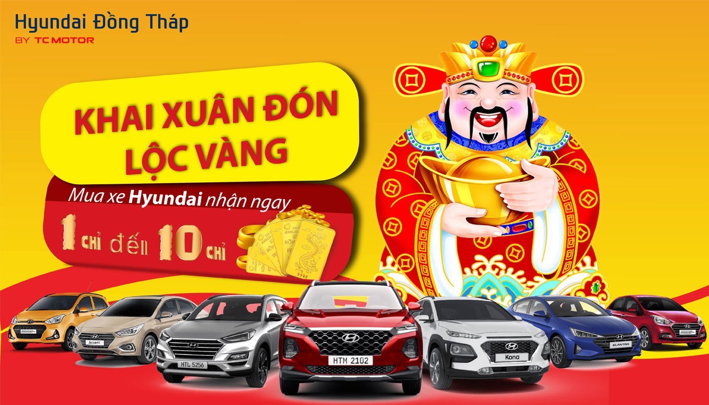 Chương trình cùng Hyundai khai xuân đón lộc vàng