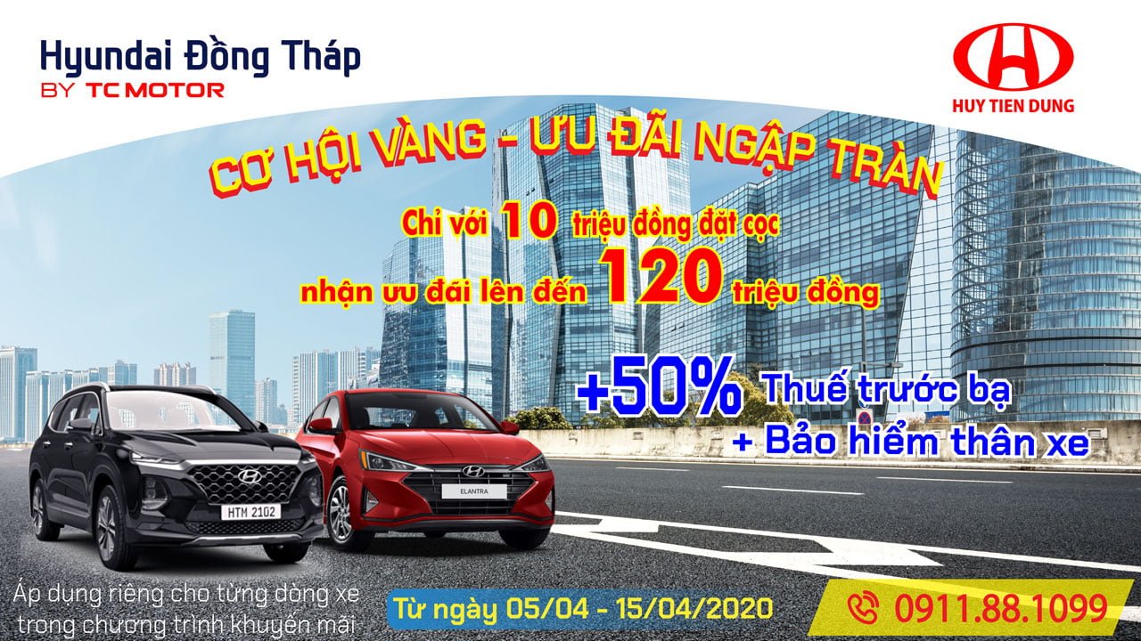 chương trình cơ hội vàng ưu đãi ngập tràn